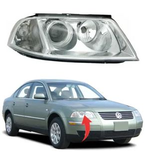 DEPO Far Sağ H7 Passat 01-05 3b0941016 441-1142r-ld-em