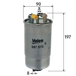 VALEO Mazot Filtresi Corsad 07-09 1.3 Diesel 813059 Sf214